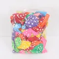 Assorted candy colors 12-inch 2.8g polka dot latex balloons in a bulk supply pack - 12 Inch / Polka Dot Style / 100pcs Pack / Multicolor