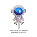 Mini cartoon astronaut shaped foil balloon for space themed birthday party decoration - Mini Astronaut / 43x29cm