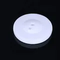 Durable white circular plastic balloon column base for party and event arch decorations - Standing Base / Water-Filled / White