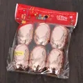 Pack of 6 rose gold metallic curling ribbons 10m x 5mm for party balloon decorations - Rose Gold Ribbon / 6 Rolls/Pack