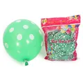 12 inch green polka dot latex balloons set for wedding and birthday party decorations - 12 Inch / Polka Dot Style / 100pcs Pack / Dark Green