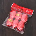 6-pack of red curling ribbons for party balloon decoration and gift wrapping - Solid Red Ribbon / 6 Rolls/Pack