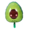 Simpatico palloncino in alluminio a forma di avocado per decorazioni festa tropicale - Palloncino Avocado / 18 Pollici