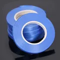Detail shot of blue balloon ribbon rolls for wedding and birthday party decor. - 10 Meters / Blue