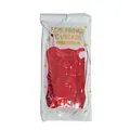 Tenda a frange in lamina rossa 2x1m per feste, variante sfondo porta metallizzato - Rosso