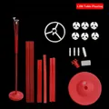 1.3m red and white DIY balloon stand kit for table decoration and birthday parties - 1.3m Table Float / Red