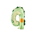 Green dinosaur number 9 foil balloon 40 inch for jungle safari birthday party decoration - Number 4 (Dinosaur Shape) / 40 Inch