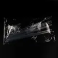 Clear plastic balloon stand kit components and base in transparent packaging bag - Transparent Tabletop Assembly Style / 7-Tube Stand