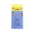 Blue solid color waterproof plastic tablecloth 137x183cm in retail package for party - 54*72inch / Dark Blue