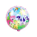 18 inch round My Little Pony foil balloon featuring Twilight Sparkle for birthday party - Round My Little Pony Style / 18 Inch