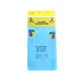 Sky blue solid color waterproof plastic tablecloth 137x183cm for parties and events - 54*72inch / Sky Blue