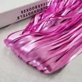 1x2m metallic rose pink fringe curtain with chrome texture for party background decor - 1*2M / Pink