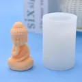 Gedetailleerd overzicht van Boeddha 3D siliconen mal en beeldje voor DIY-kunst - Boeddhabeeld ontwerp