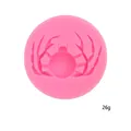 Detailed view of a pink spider pattern silicone mold for Halloween DIY baking projects - Spider