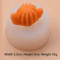 Stampo in silicone per candela cactus succulento 3D per artigianato fai da te casa - L 5.3cm x A 3.0cm (55g)