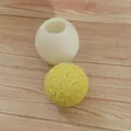 Molde de silicona DIY 3D bola de rosas hecho a mano para velas y yeso de aromaterapia - Bola de Rosa