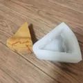 Detalle del molde de silicona triangular para tartas y formas de pan - Triángulo