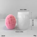 Détail du moule en silicone pour œufs de Pâques, dimensions 5x8x6,5cm, poids 100g - 0935