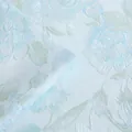 Textura detallada de papel de regalo floral azul claro en relieve para manualidades y flores - Azul Claro (6238016570804) / 8 Piezas/Paquete