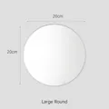 Large round acrylic mirror for DIY floral arrangement decoration, 20cm diameter size - Large Round Style (Acrylic Mirror) / Diameter 20cm