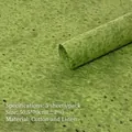 Papel de regalo verde militar texturizado con diseño de malla para ramos de flores - 5 Piezas/Paquete (50.5x70cm) / Verde Militar