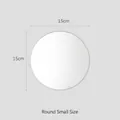 Small 15cm circular mirror plate for flower bouquet DIY floral decoration crafts - Small Round Style (Acrylic Mirror) / Diameter 15cm