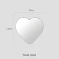Small heart shaped decorative mirror for floral DIY arrangements and bouquets 15x13cm - Small Heart Style (Acrylic Mirror) / 15x13cm