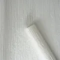 Elegant white handmade pleated crepe paper for DIY floral and gift wrapping. - Pleated Texture / 5 Sheets (60x60cm) / White