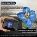 Flower coloring dye for bouquets, Melbourne Midnight Blue shade, 300ml bottle - 300ml / Melbourne Midnight Blue