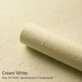 High-quality beige handmade textured paper for flower gift wrapping 50x70cm 5 sheets - Large (50*70cm) / Off White