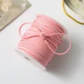 Pink faux suede cord spool for DIY jewelry making and gift wrapping decoration - Suede Cord - Pink