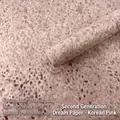 Korean dream paper for flower bouquet wrapping, pink fibrous texture, 50x70cm size - Second Generation Dream Series / 50x70cm (5 Sheets/Pack) / Korean Pink