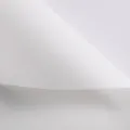 Premium pure white textured art paper specifically designed for elegant floral bouquet wrapping - 10 Sheets/Pack (50*35cm) / First Snow White