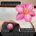 Professional 300ml Sicily Red flower dye liquid for fresh roses and floral coloring - 300ml / Sicily Red