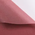 Premium waterproof dark red art paper for floral bouquet wrapping in SKU variant view - Per Sheet / 15 Pieces/Pack (58x58cm) / First Love Grapefruit