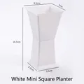 White mini square plastic flower tube insert for Korean style floral bouquet arrangements - Mini Bouquet Holder-Mini / White