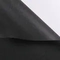 Premium matte black waterproof art wrapping paper roll with fine fibrous texture - Poppy Black / 15 Sheets