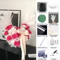 Kit completo per composizione floreale fai-da-te con ali elettriche, secchio e attrezzi - Black Small Material Kit