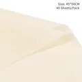Translucent cream waterproof flower wrapping paper 45x56cm 40 sheets per pack - Cicada Wing Film / 45x56cm (40 Sheets/Pack) / Beige