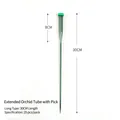 Long green 30cm orchid water tubes with extension poles for fresh flowers, 25 pieces pack - Long Style (30cm) / 25 Pieces/Pack