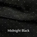 Midnight black star diamond mesh yarn for elegant Korean style flower bouquet wrapping - Korean Star Tulle - Midnight Black *See Details