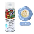 Professional floral spray paint in Crushed Ice Blue for creative flower coloring - 450ml/Bottle / Broken Ice Blue