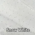 Snow white star diamond tulle mesh fabric for elegant flower bouquet wrapping paper - Korean Star Tulle - Snow White *See Details