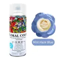 Professional aerosol floral color spray in mist blue finish for fresh flower dyeing - 450ml/Bottle / Haze Blue