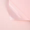 Premium thick pink waterproof flower wrapping paper with a glossy leather texture finish - Tipsy Peach Blossom - Small (48.5 * 42.5cm, 8 Sheets/Pack); See Details