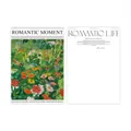 Romantic oil painting style floral wrapping paper with English text for flower packaging - Romantic Moment - Style A / 10 Sheets Set