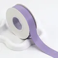 Lavender matte double-sided satin ribbon roll for elegant gift wrapping and DIY bows - 2.5cm (20 Yards) / Smoky Purple