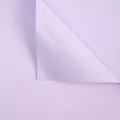 Light purple waterproof bouquet wrapping paper with premium leather texture finish - Heartbeat Purple - Small 48.5*42.5cm, 8 Sheets/Pack