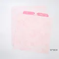 Oriental pink floral wrapping paper with Qipao design and frog buttons for floral bouquets - 10 Sheets Set / Qipao Style - Pink