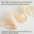 Cream pearlescent satin fabric ribbon 1.5M x 1Y for DIY flower bouquet bows and crafts - 1 Piece/Pack (1.5mx1y) / Light Champagne